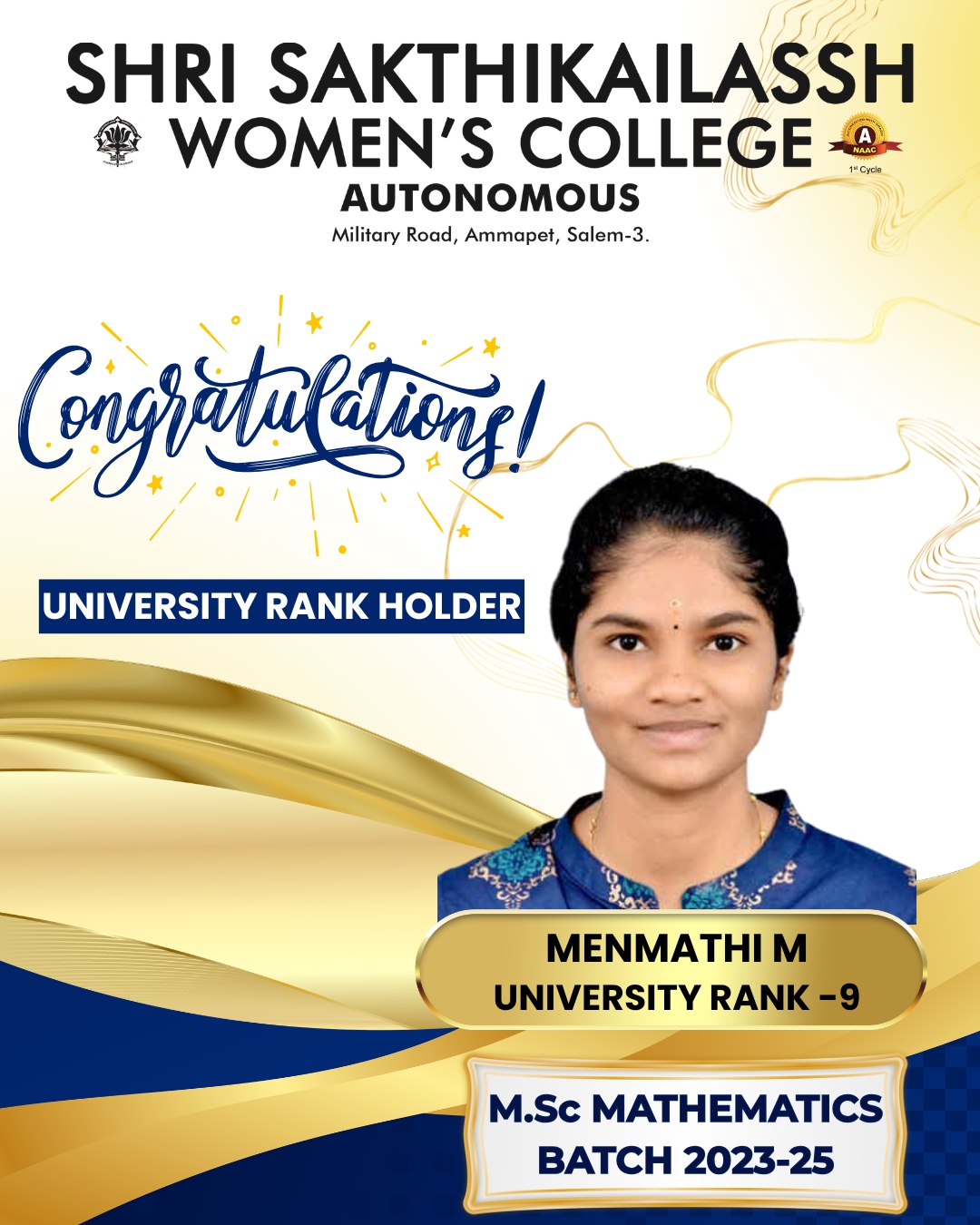 Gold Medalist Achievement